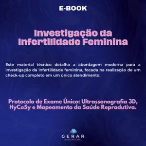 Capa do e-book Investigação da Infertilidade Feminina